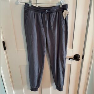 Rachel Zoe Woman’s Joggers Blue/Grey Size Medium NWT
